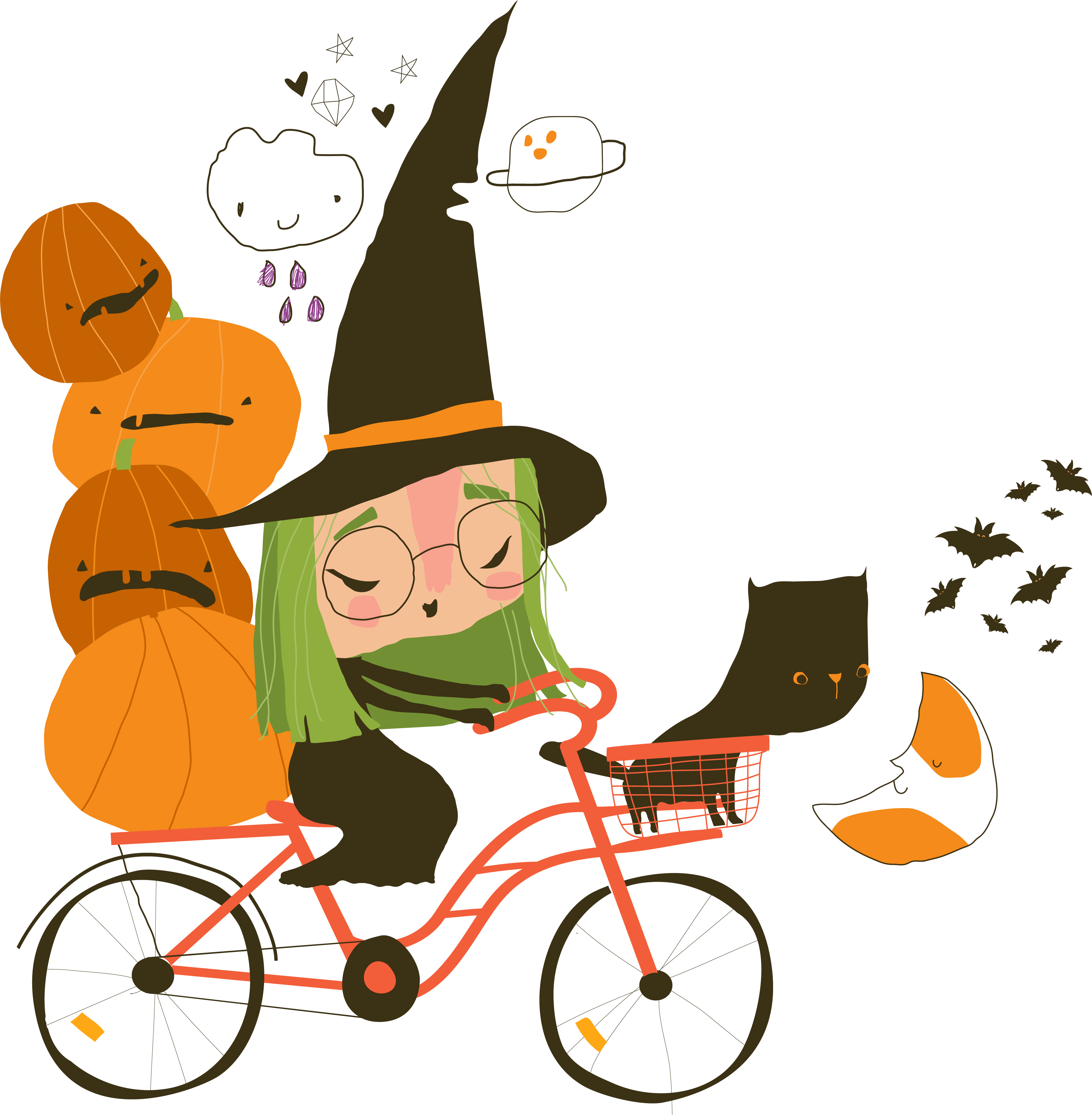 Halloween Witch transp